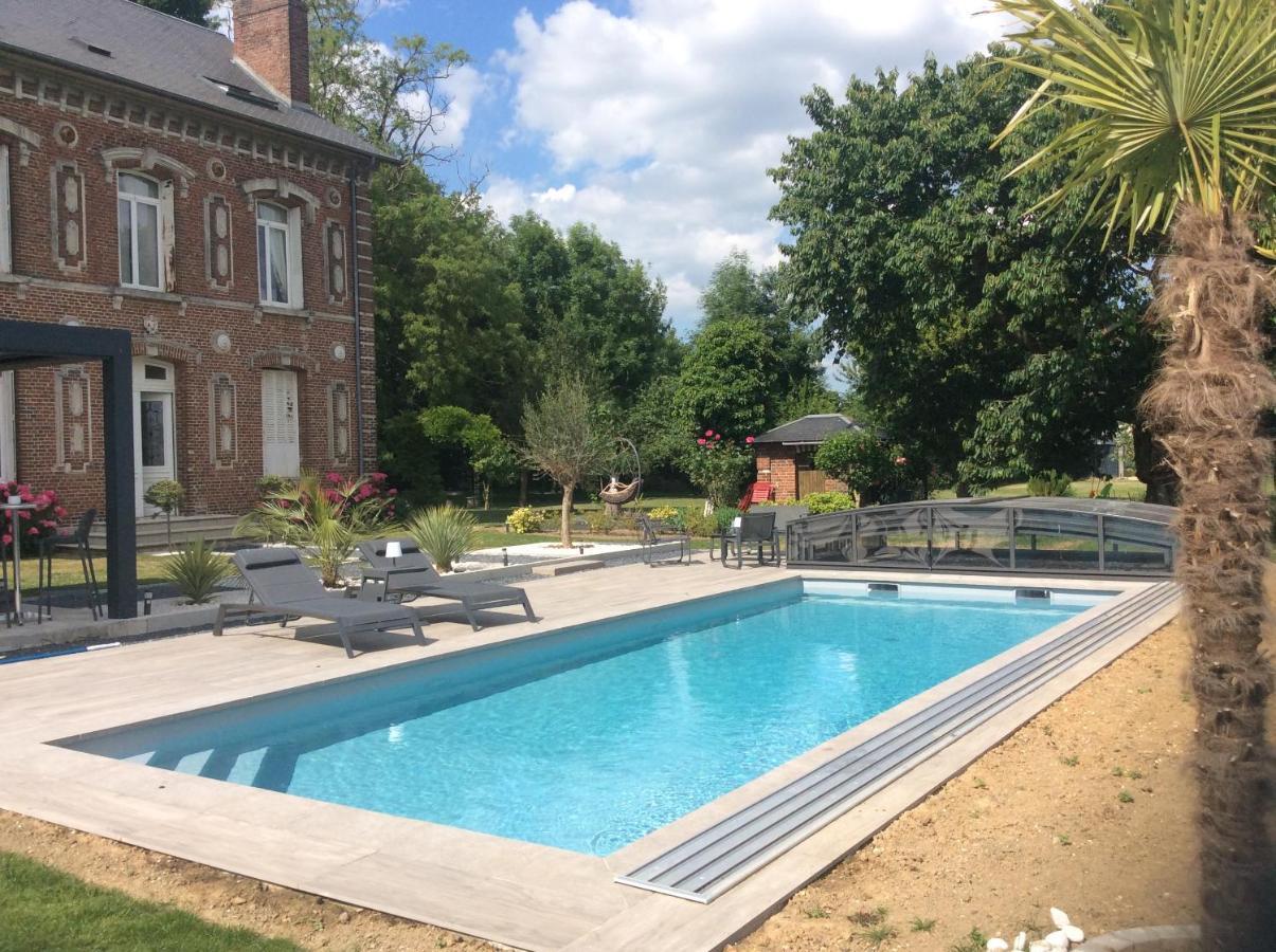 L'Hostellerie Du Chateau Mesnil-Saint-Nicaise Luaran gambar